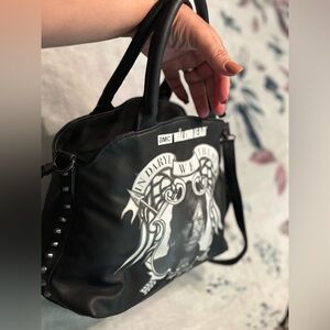 FINAL PRICE🔥Walking Dead In Daryl We Trust🖤Black Studded Crossbody Bag
